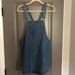 Denim Overall Dress